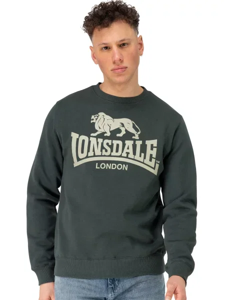 Свитшот Lonsdale зеленый - цена 1530 грн | Shopsy