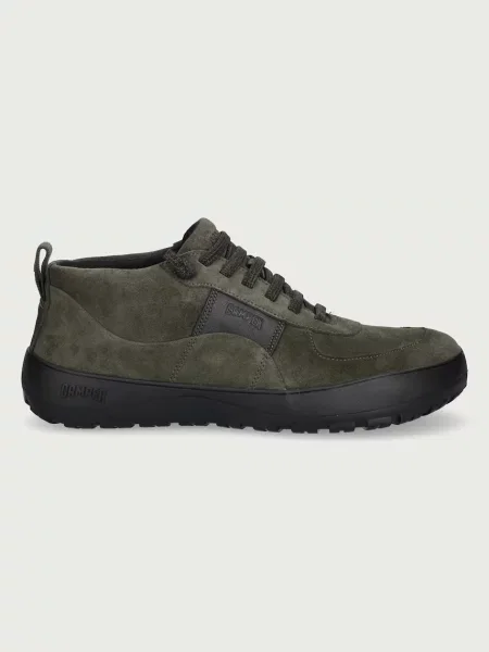 Pantofi Camper din piele verde