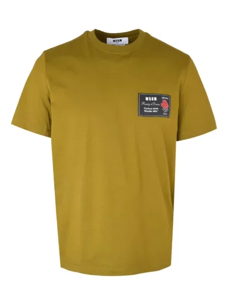 Tricou Msgm galben