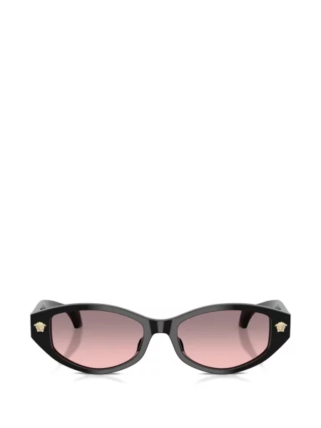 Ochelari de soare Versace Eyewear cu imprimeu geometric negru