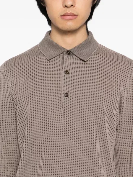 Polo Brioni tricotate maro