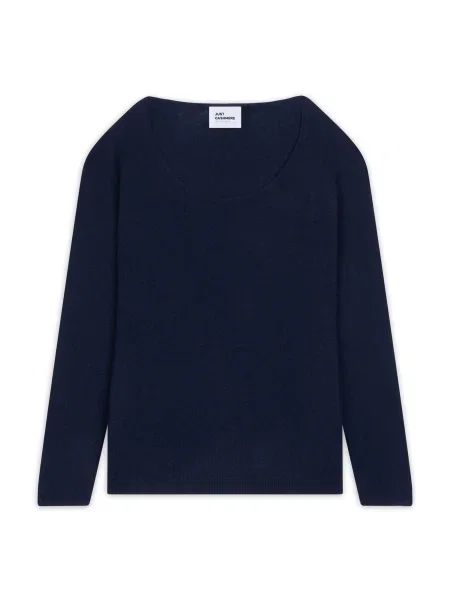 JUST CASHMERE Pulover Fiona mornarska
