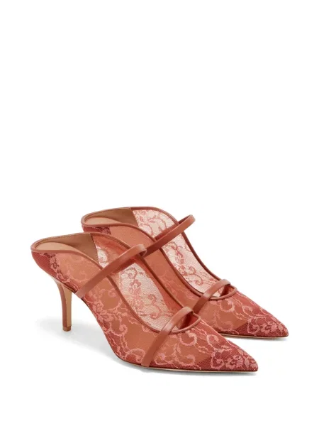 Kožne remenčić mule natikače Malone Souliers ružičasta