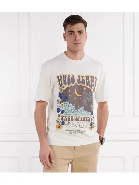 Hugo Blue Tricou Nirito albastru