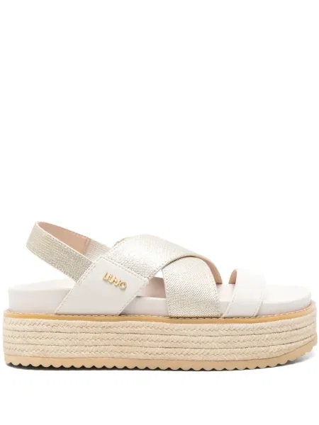 Сандали Liu Jo на платформе златисто