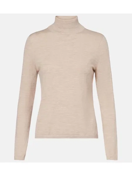Pulover Max Mara din cașmir bej