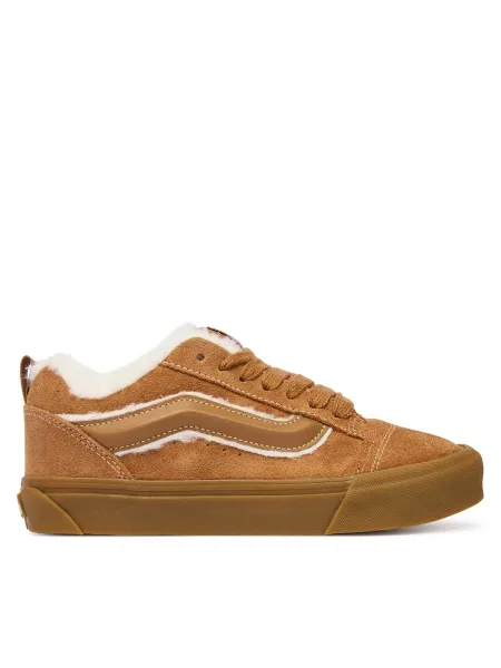 Sneakers Vans Knu Skool deschis maro