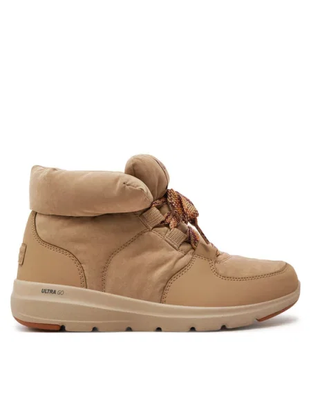 Skechers Čizme Glacial Ultra Trend Up bež