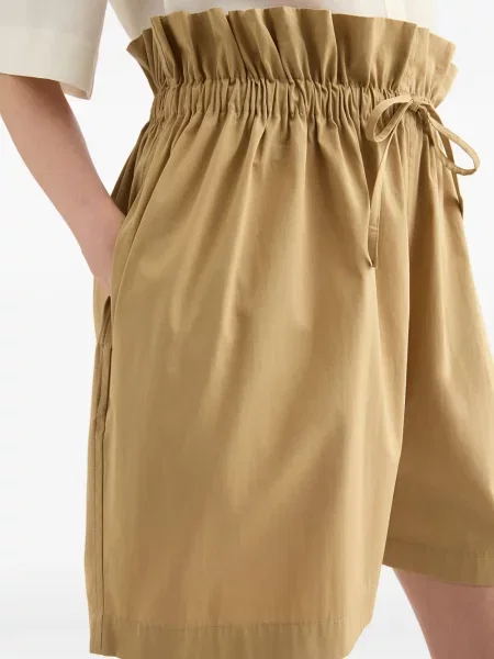 Pantaloni scurți Jil Sander din poplin