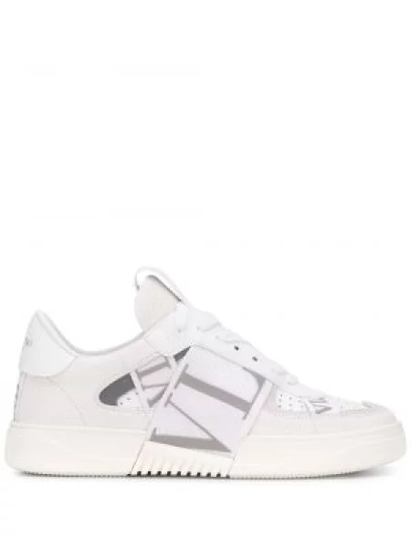 Sneakerși Valentino Garavani din piele alb