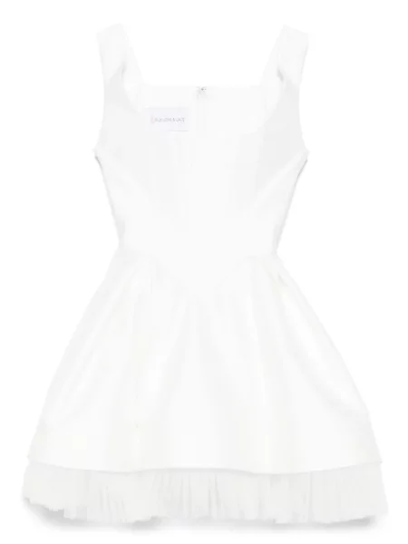 Rochie Silk Love & Lace de mătase de costum alb