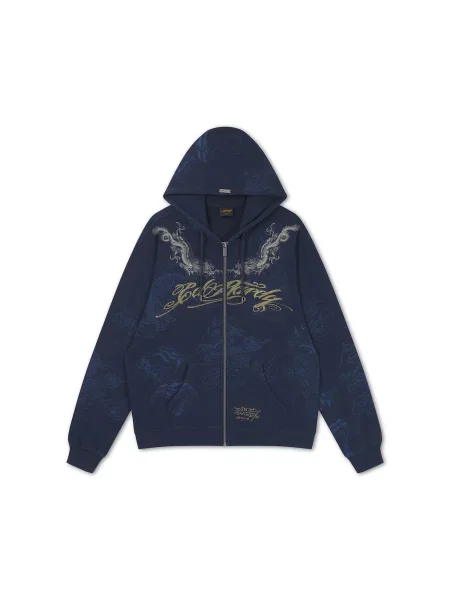 Ed Hardy Hanorac marin albastru
