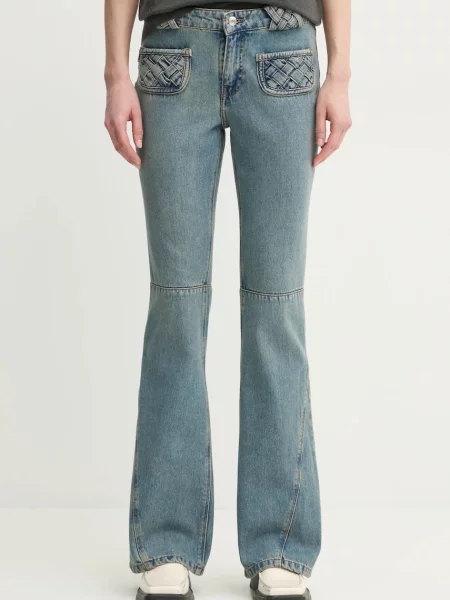 ZADIG&VOLTAIRE jeans femei high waist albastru