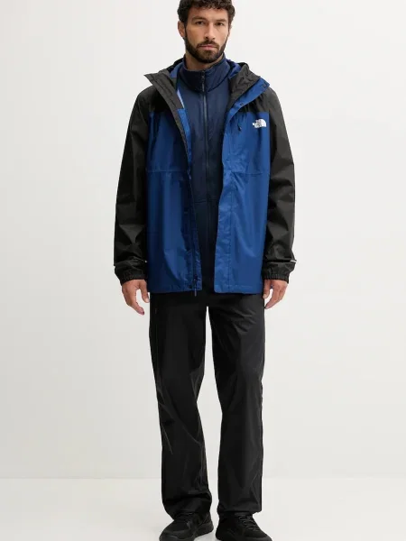 The North Face geacă Quest Triclimate albastru