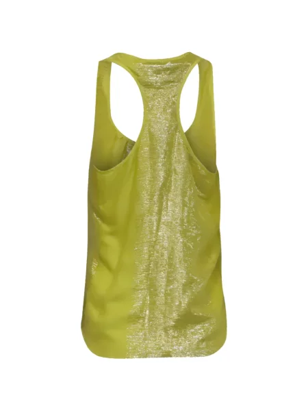 Top Trina Turk de mătase verde