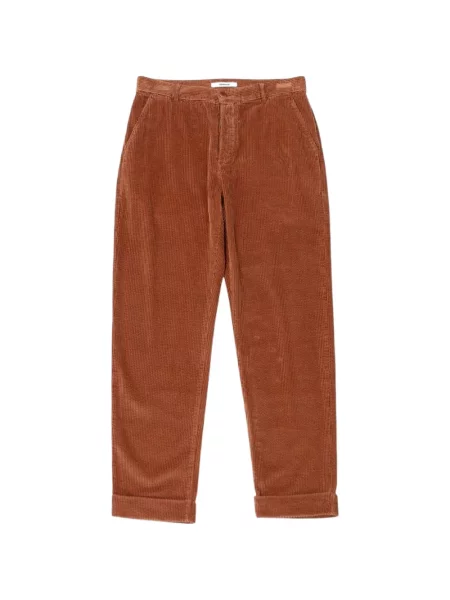 Pantaloni Dean Edmonds de catifea cord maro