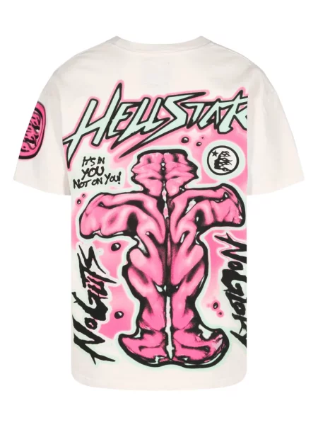 Tricou Hellstar alb
