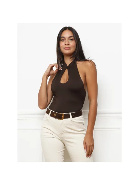 Top La Modeuse smeđa