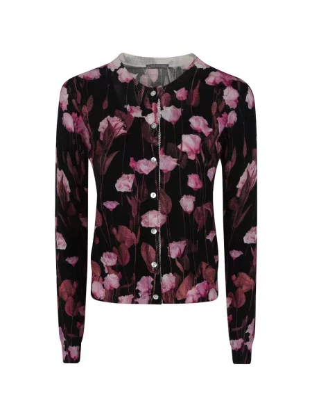 Cardigan In Bed With You cu model floral cu imagine negru