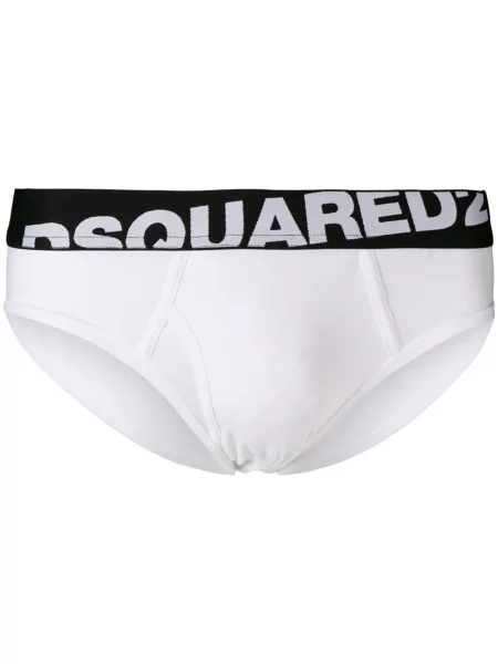 Chiloți Dsquared2 cu autograf alb