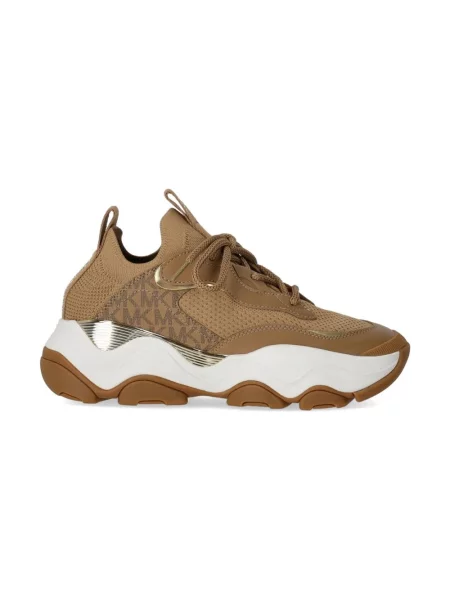 Sneakersy Michael Kors skórzane brązowe