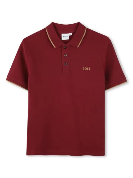 Koszulka polo dziecięca Bosswear czerwona