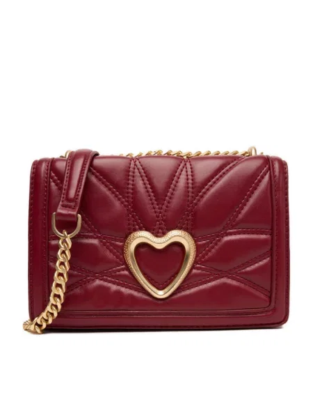 Eva Minge Ročna torba Bordo rdeča