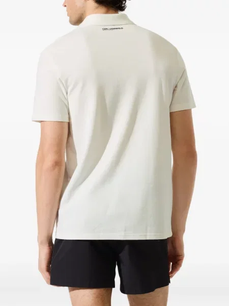 Polo Karl Lagerfeld alb