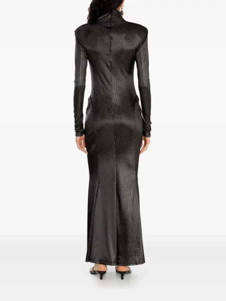 Rochie maxi Amir Slama de costum negru