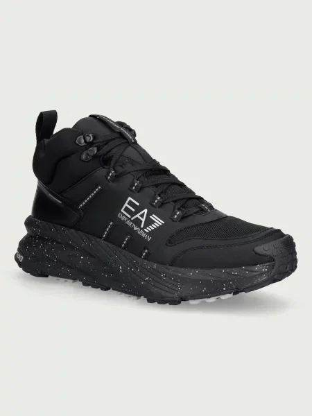 Emporio Armani ghete de drumeție pentru bărbați negru