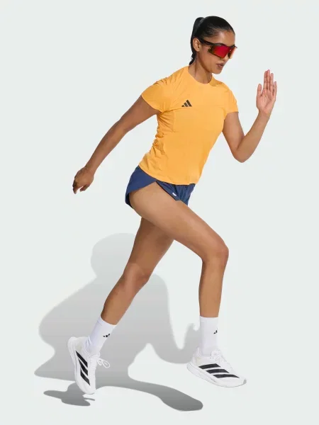 Переработанный спортивные шорты Adidas синие