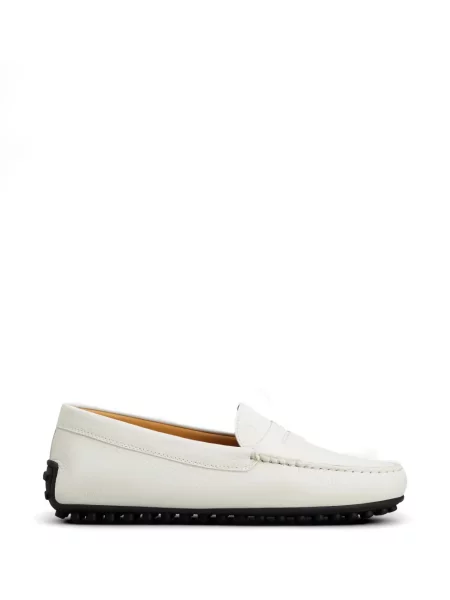 Pantofi loafer Tod's alb