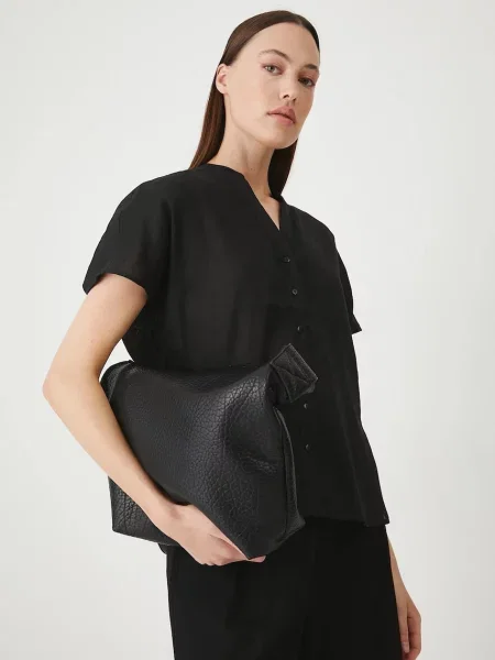 Lanena bluza Medicine črna