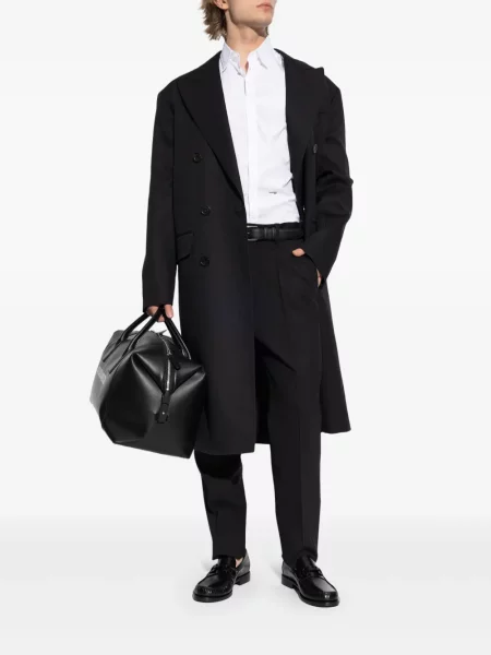 Pantaloni Dsquared2 de lână negru