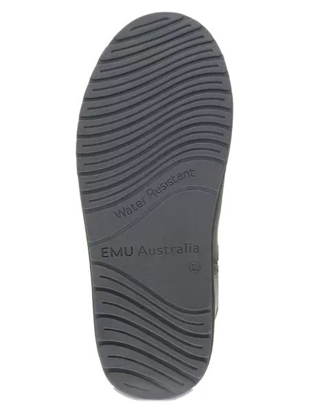Botine Emu Australia din piele de căprioară slip-on gri