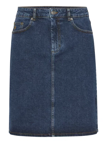 InWear Sukně Rylie džínovina modrá