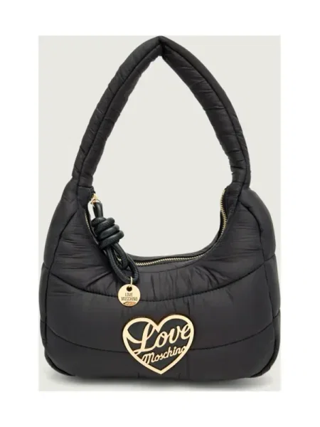 Geanta hobo Love Moschino negru