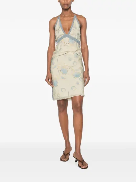 Fusta mini Sir cu model floral cu imagine