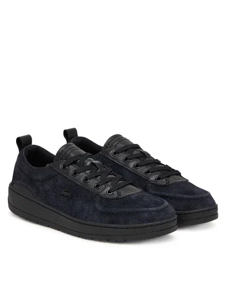 Велурени маратонки Lacoste Umpire Sneakers Holiday Pack мъжки тъмносиньо черно