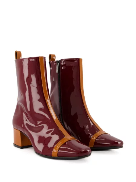 Botine Carel Paris roșu