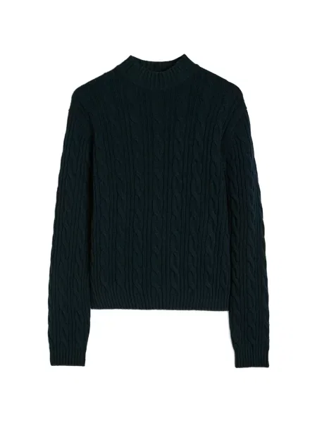 Pulover Jil Sander tricotate albastru