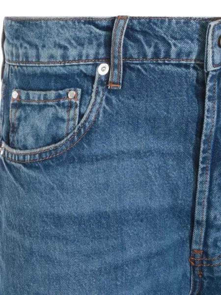 Blugi drepți Anine Bing albastru