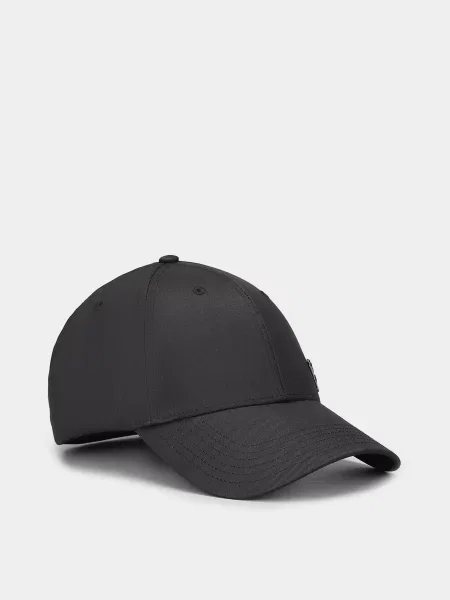 PUMA Ess Metal Puma Cat Baseball Кепка Унісекс Поліестер/поліуретан чорний