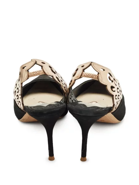 Pantofi cu toc Sophia Webster slingback negru