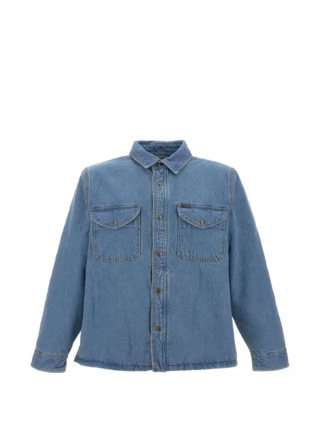 Geacă de blugi Filson din fleece albastru