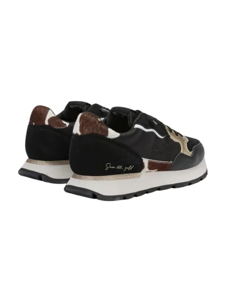 Sneakersy Sun68 skórzane czarne