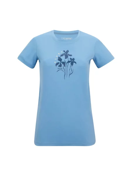 T-shirt Fingal niebieska