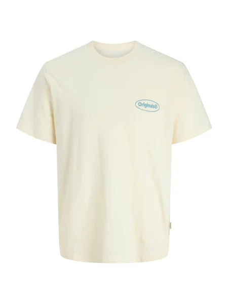 Jack & Jones Tricou Riviera Galben alb
