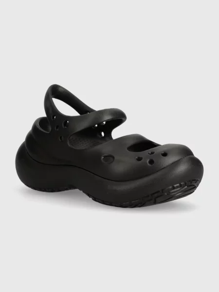 Crocs sandale Phaedra femei cu platforma negru