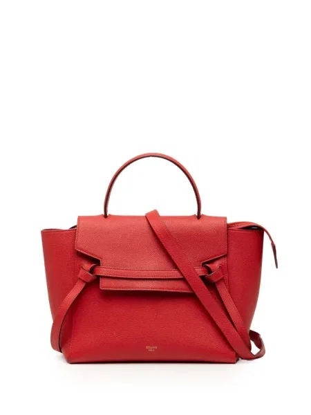 Pásek Celine Pre-owned červený